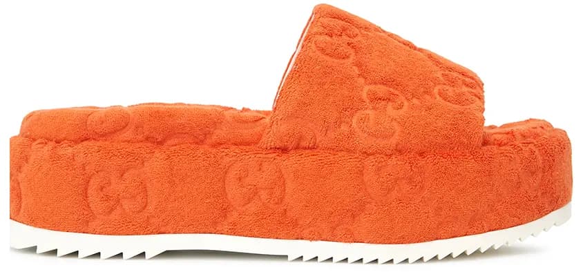 Dép Gucci GG Platform 'Orange' 700599-U2O00-7519 Dép Gucci GG Platform 'Orange' 700599-U2O00-7519
