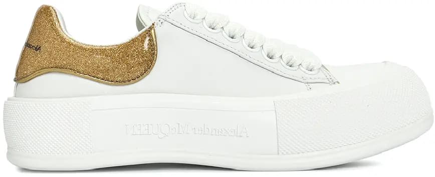 Giày Alexander Mcqueen Deck Plimsol 'White' 702047-WICEM-9053 Giày Alexander Mcqueen Deck Plimsol 'White' 702047-WICEM-9053