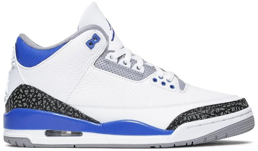 Giày Nike Air Jordan 3 Retro 'Racer Blue' CT8532-145 — kich-thuoc: 40 Giày Nike Air Jordan 3 Retro 'Racer Blue' CT8532-145 — kich-thuoc: 40