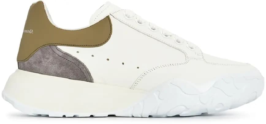 Giày Alexander Mcqueen Court Trainer 'White Ivory' 705117-WID6H-8863 Giày Alexander Mcqueen Court Trainer 'White Ivory' 705117-WID6H-8863