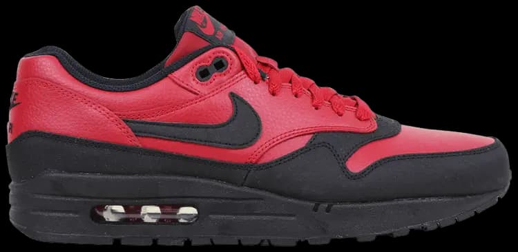 Giày Nike Air Max 1 Leather Premium 'Gym Red Black' 705282-600 Giày Nike Air Max 1 Leather Premium 'Gym Red Black' 705282-600