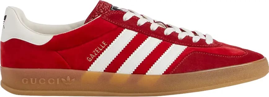 Giày Adidas x Gucci Gazelle 'Red Velvet' 707848-9STU0-6360 Giày Adidas x Gucci Gazelle 'Red Velvet' 707848-9STU0-6360