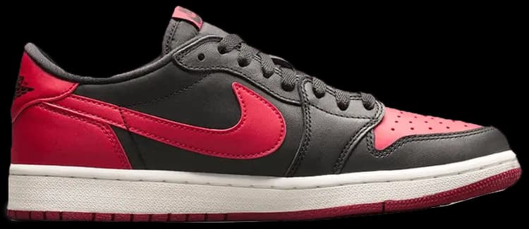 Giày Nike Air Jordan 1 Retro Low OG GS 'Bred' 709999-001 Giày Nike Air Jordan 1 Retro Low OG GS 'Bred' 709999-001