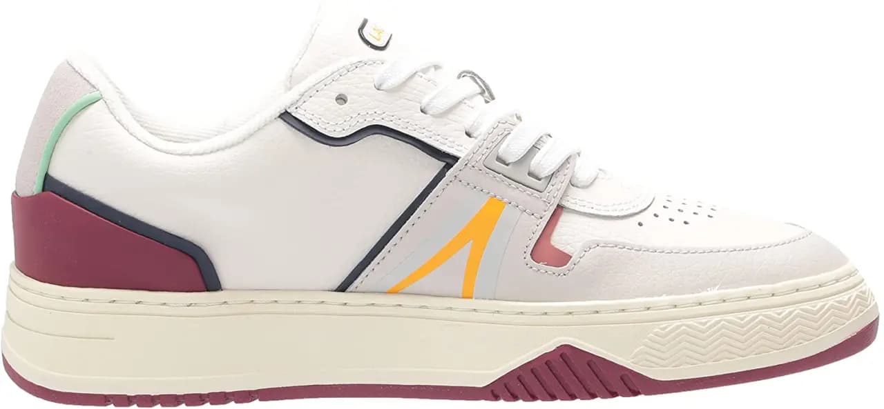 Giày Lacoste L001 0321 White Red Plum 7-42SMA00922G1 Giày Lacoste L001 0321 White Red Plum 7-42SMA00922G1