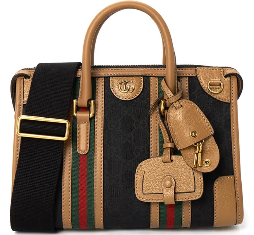 Túi Gucci GG Bauletto 'Black' 715772-FAARB-1041 Túi Gucci GG Bauletto 'Black' 715772-FAARB-1041