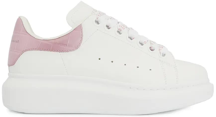 Giày Alexander Mcqueen Oversole Crocodile 'White' 718233-WICG6-8887 Giày Alexander Mcqueen Oversole Crocodile 'White' 718233-WICG6-8887
