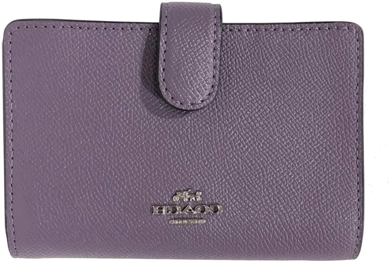 Ví Coach Medium Corner Zip Wallet 'Dusty Lavender' Ví Coach Medium Corner Zip Wallet 'Dusty Lavender'