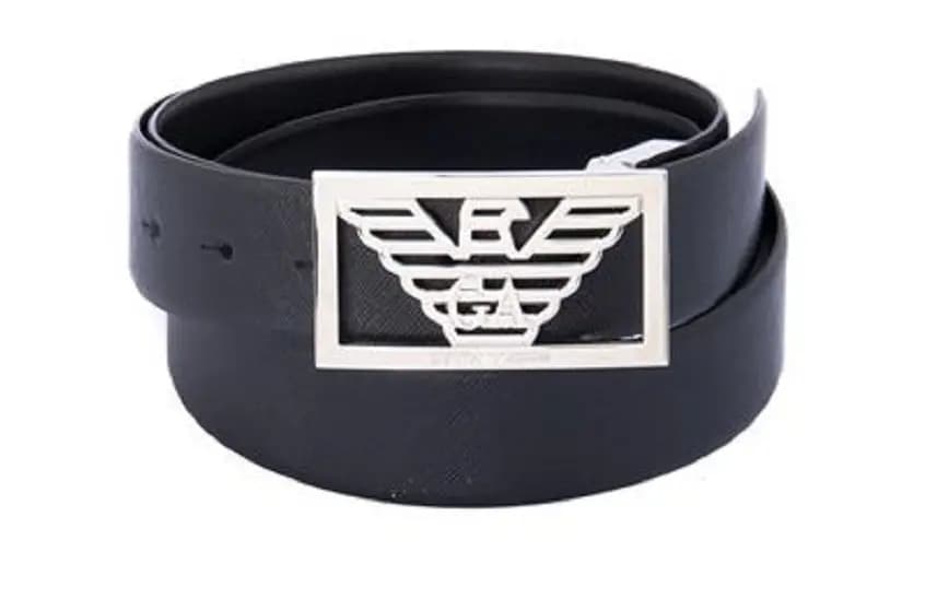 Thắt Lưng Emporio Armani Reversilbe Leather Belt In Black Y4S133Y-TI7E8-8001 Thắt Lưng Emporio Armani Reversilbe Leather Belt In Black Y4S133Y-TI7E8-8001