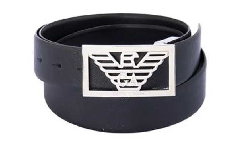 Thắt Lưng Emporio Armani Reversilbe Leather Belt In Black Y4S133Y-TI7E8-8001 Thắt Lưng Emporio Armani Reversilbe Leather Belt In Black Y4S133Y-TI7E8-8001
