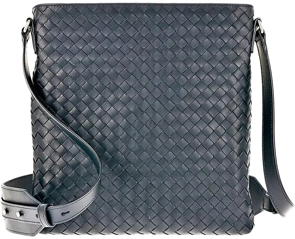 Túi Bottega Veneta Intrecciato Grey Weave Messenger Bag 577534-VBOC6-4013 Túi Bottega Veneta Intrecciato Grey Weave Messenger Bag 577534-VBOC6-4013