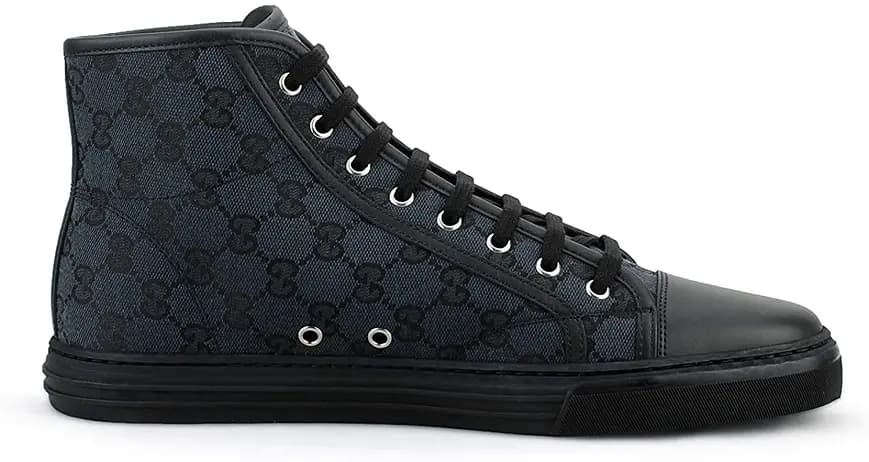 Giày Gucci Original GG Canvas High-top Black 426188-KQWM0-1948 Giày Gucci Original GG Canvas High-top Black 426188-KQWM0-1948