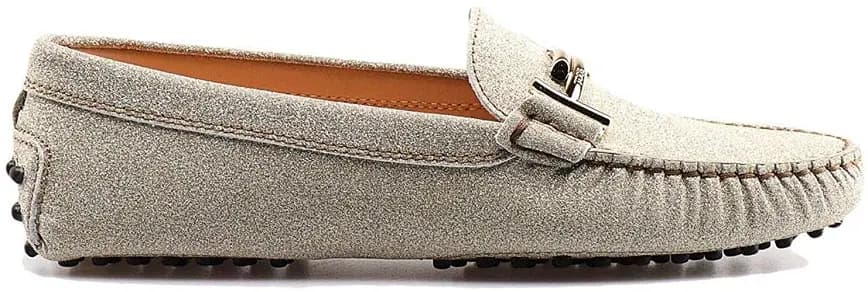 Giày Tod's Gommino Double T Loafers Leather 'Beige' XXW00G0Q499LXGG005 Giày Tod's Gommino Double T Loafers Leather 'Beige' XXW00G0Q499LXGG005