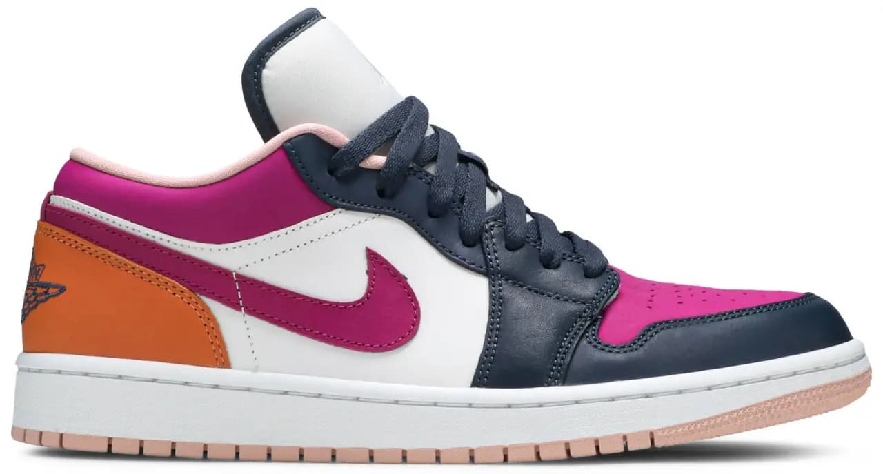 Giày Nike Air Jordan 1 Low 'Mismatched Purple Magenta' DJ4342-400 Giày Nike Air Jordan 1 Low 'Mismatched Purple Magenta' DJ4342-400