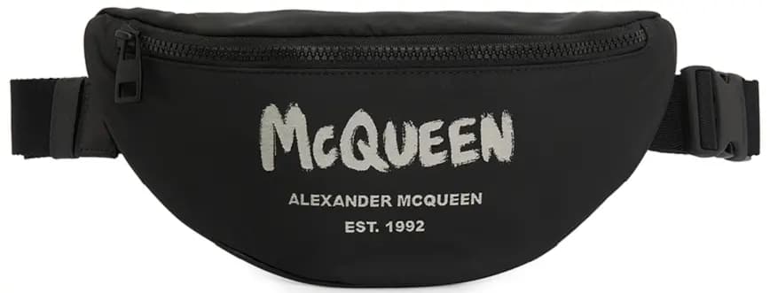 Túi Alexander Mcqueen Graffiti Logo 'Black' 727971-1AABW-1073 Túi Alexander Mcqueen Graffiti Logo 'Black' 727971-1AABW-1073