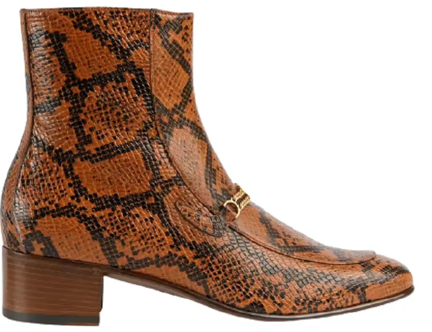 Giày Gucci Boot With Interlocking G Chain 'Brown' 644728-19Y00-7728 — kich-thuoc: lien-he-order Giày Gucci Boot With Interlocking G Chain 'Brown' 644728-19Y00-7728 — kich-thuoc: lien-he-order