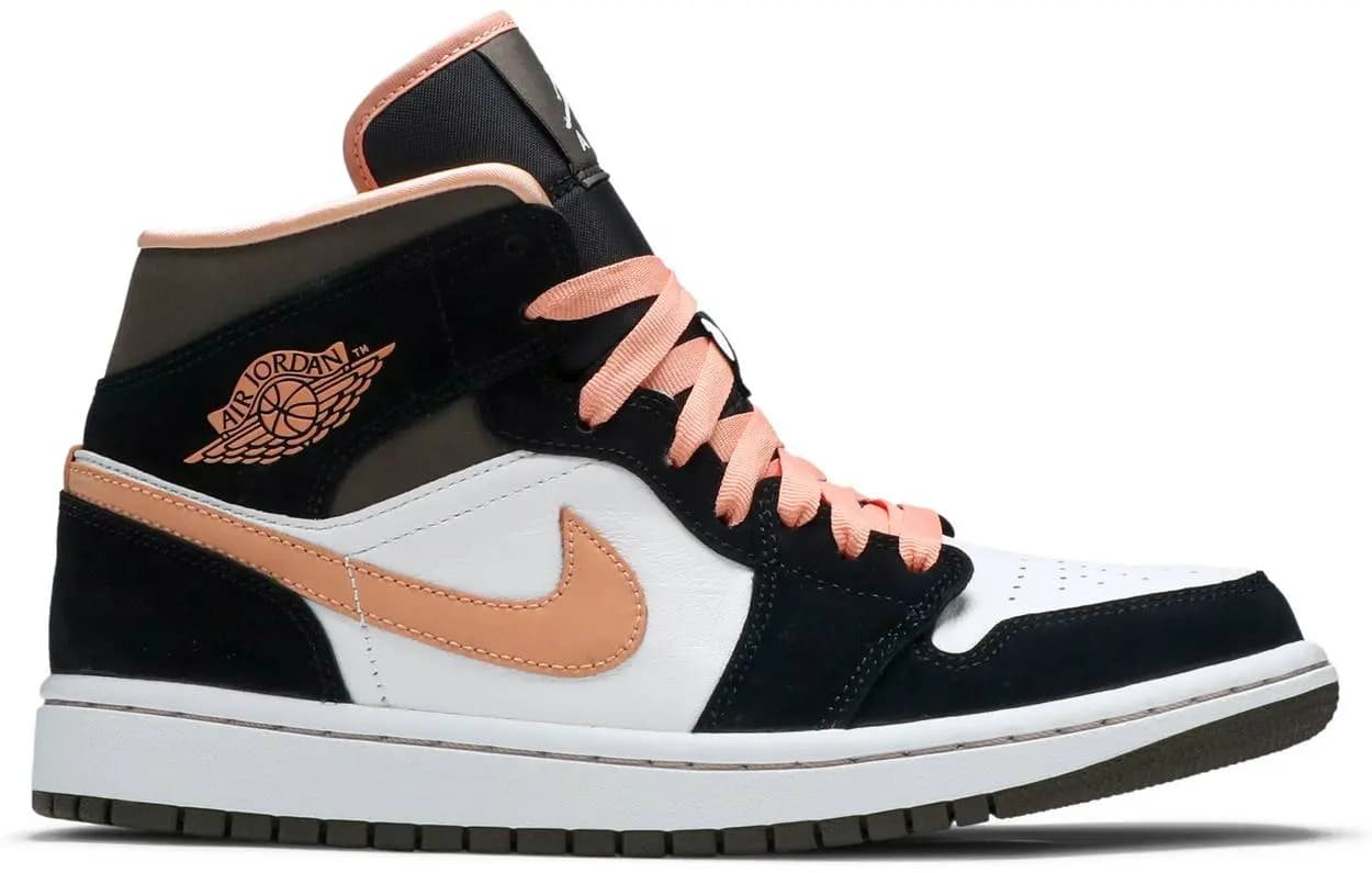 Giày Nike Wmns Air Jordan 1 Mid SE 'Peach Mocha' DH0210-100 Giày Nike Wmns Air Jordan 1 Mid SE 'Peach Mocha' DH0210-100