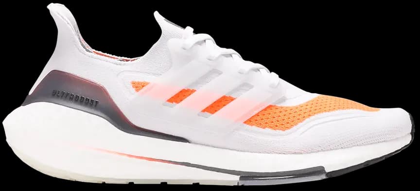 Giày Adidas UltraBoost 21 'Grey Screaming Orange' FY0375 Giày Adidas UltraBoost 21 'Grey Screaming Orange' FY0375