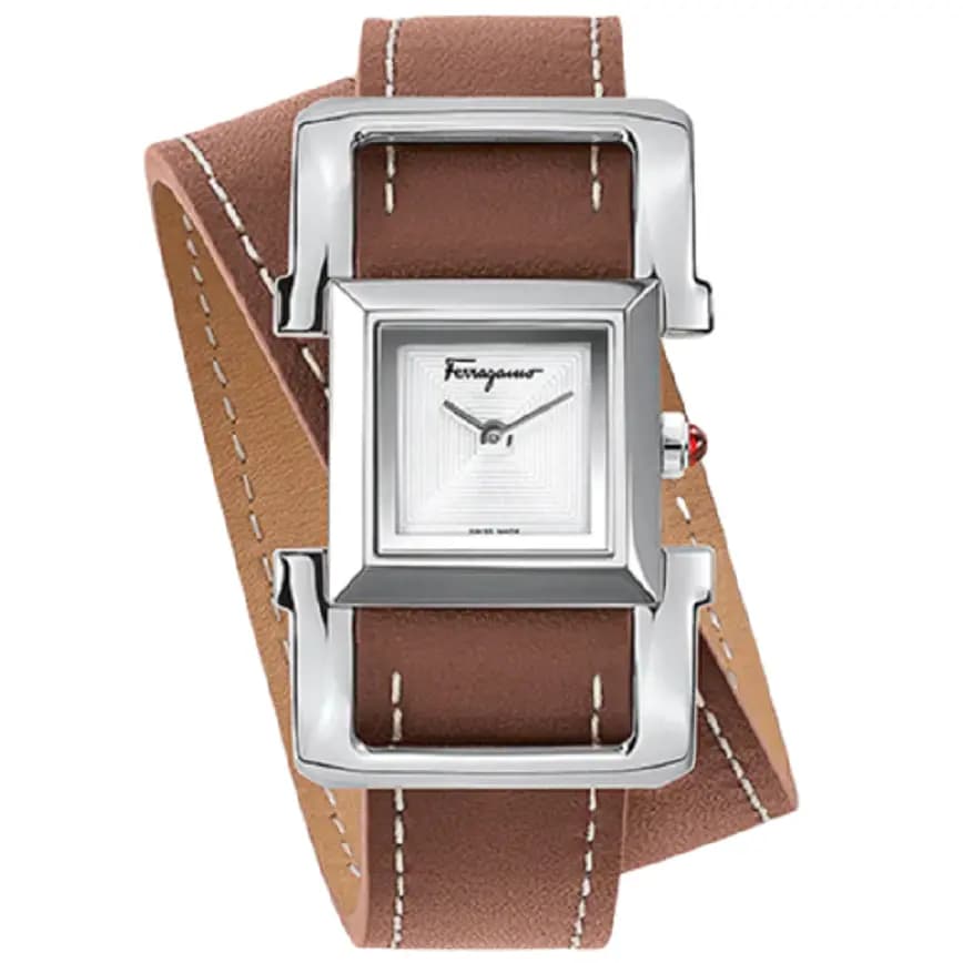 Đồng Hồ Salvatore Ferragamo Square Ingot 'Silver' 611220-748776 Đồng Hồ Salvatore Ferragamo Square Ingot 'Silver' 611220-748776