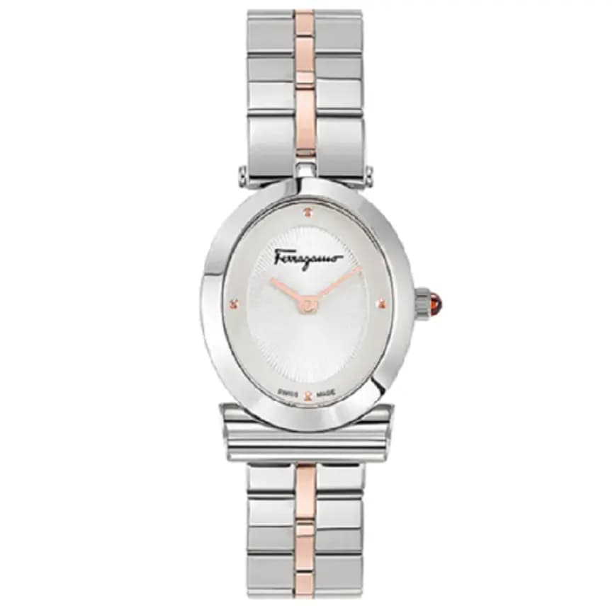 Đồng Hồ Salvatore Ferragamo Miroir 'Silver' 611222-748781 Đồng Hồ Salvatore Ferragamo Miroir 'Silver' 611222-748781
