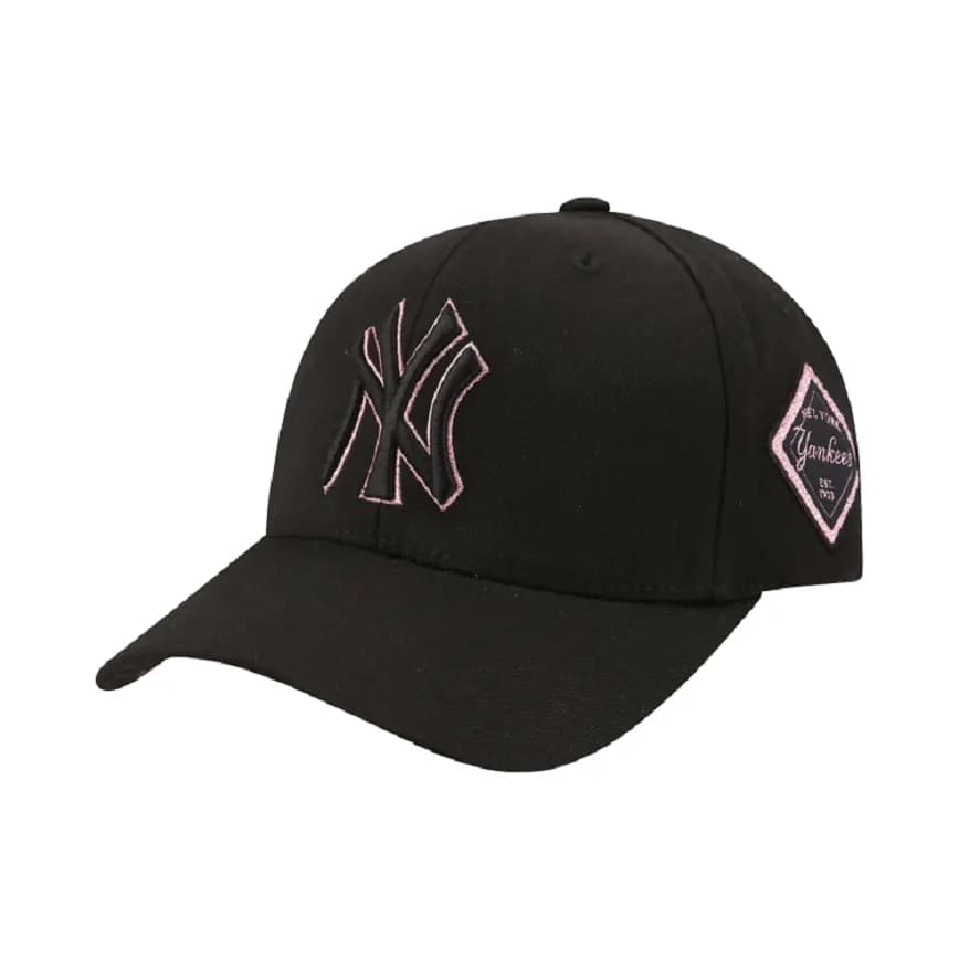 Mũ MLB Diamond Curve NY Yankees Pink 32CP85931-50L Mũ MLB Diamond Curve NY Yankees Pink 32CP85931-50L