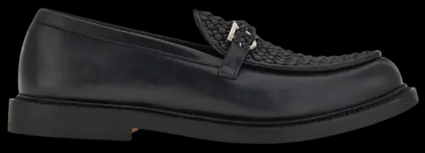 Giày Salvatore Ferragamo Moccasin Gancini 'Black' 020740-752443 Giày Salvatore Ferragamo Moccasin Gancini 'Black' 020740-752443