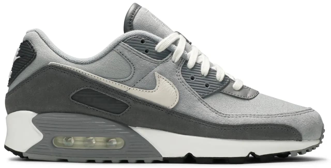 Giày Nike Air Max 90 Premium 'Light Smoke Grey' DA1641-001 Giày Nike Air Max 90 Premium 'Light Smoke Grey' DA1641-001