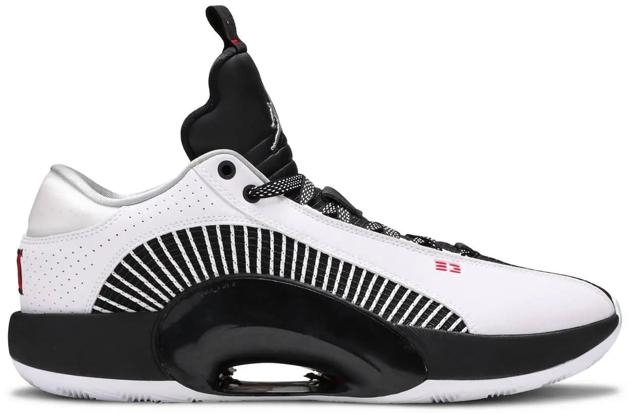 Giày Nike Air Jordan 35 Low PF 'White Black' CW2459-101 Giày Nike Air Jordan 35 Low PF 'White Black' CW2459-101
