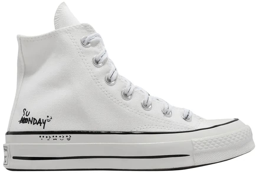 Giày Converse Chuck 70 High OX Black Sail 'White' A03751C Giày Converse Chuck 70 High OX Black Sail 'White' A03751C