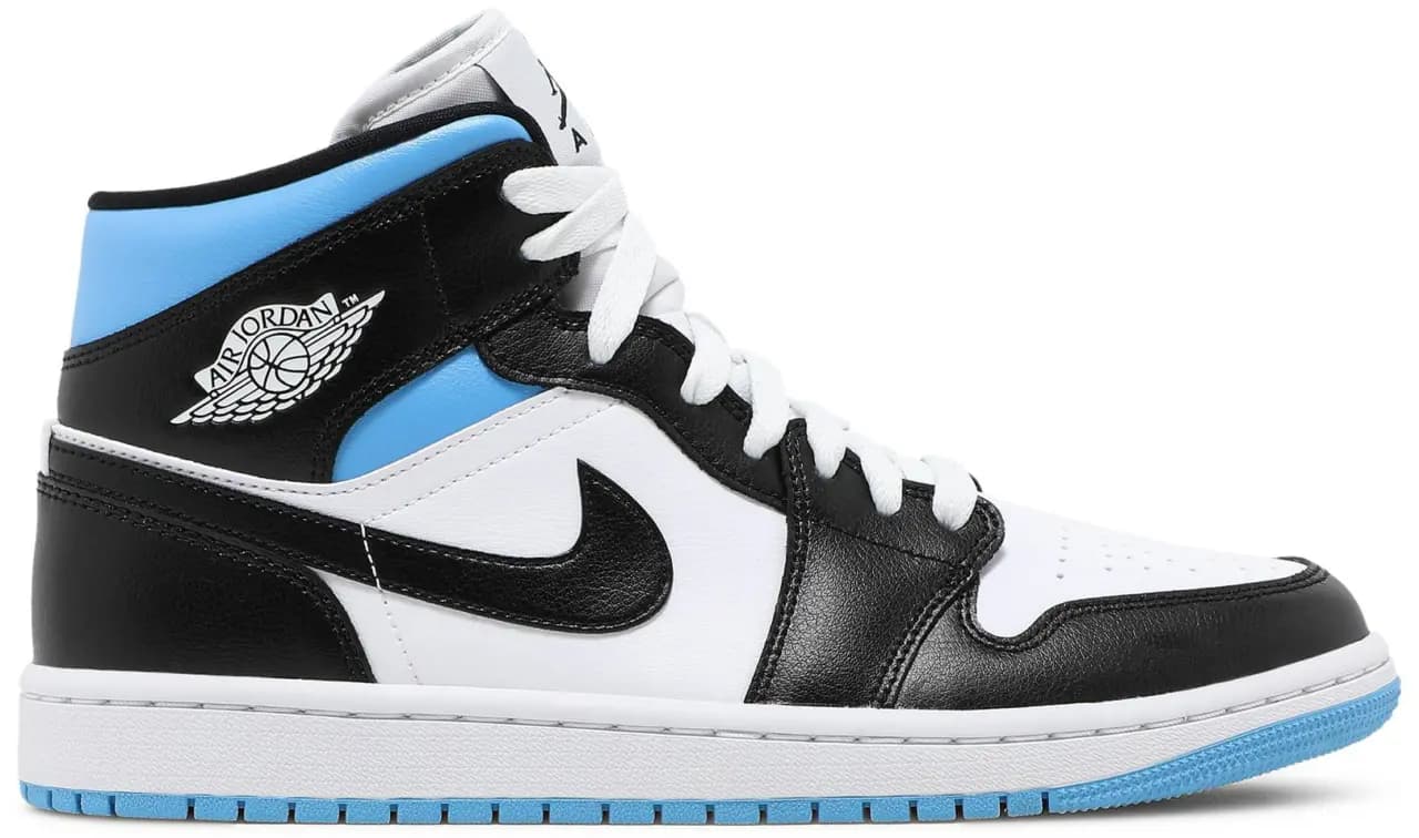Giày Nike Wmns Air Jordan 1 Mid 'University Blue' BQ6472-102 Giày Nike Wmns Air Jordan 1 Mid 'University Blue' BQ6472-102