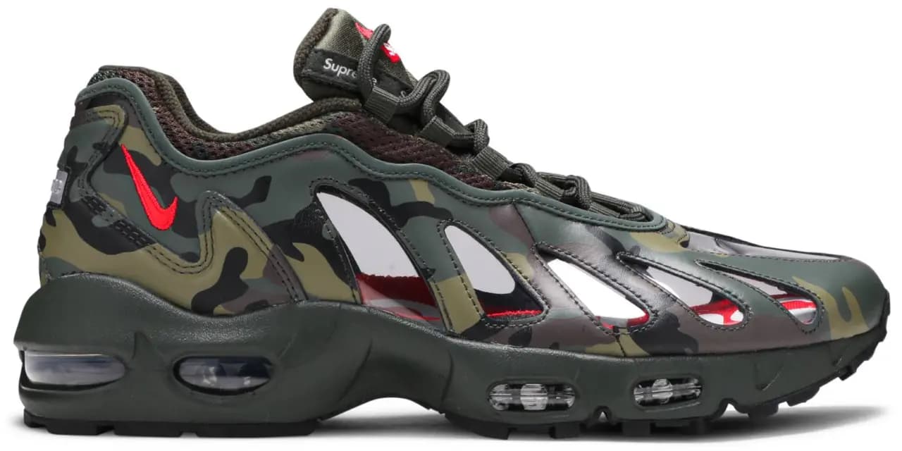 Giày Nike Supreme x Air Max 96 'Camo' CV7652-300 Giày Nike Supreme x Air Max 96 'Camo' CV7652-300