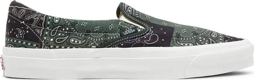 Giày Vans New Kith x Vault OG Classic Slip-On LX 'Bandan Scarab' VN0A45JK6CF Giày Vans New Kith x Vault OG Classic Slip-On LX 'Bandan Scarab' VN0A45JK6CF