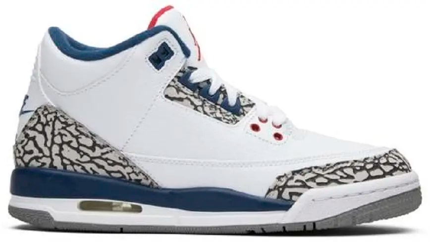 Giày Nike Air Jordan 3 Retro OG BG 'True Blue' 2016 854261-106 — tieu-de: 36-5 Giày Nike Air Jordan 3 Retro OG BG 'True Blue' 2016 854261-106 — tieu-de: 36-5