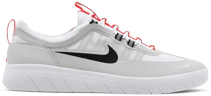 Giày Nike SB Nyjah Free 2 Neutral Grey Bright Crimson BV2078-007 Giày Nike SB Nyjah Free 2 Neutral Grey Bright Crimson BV2078-007