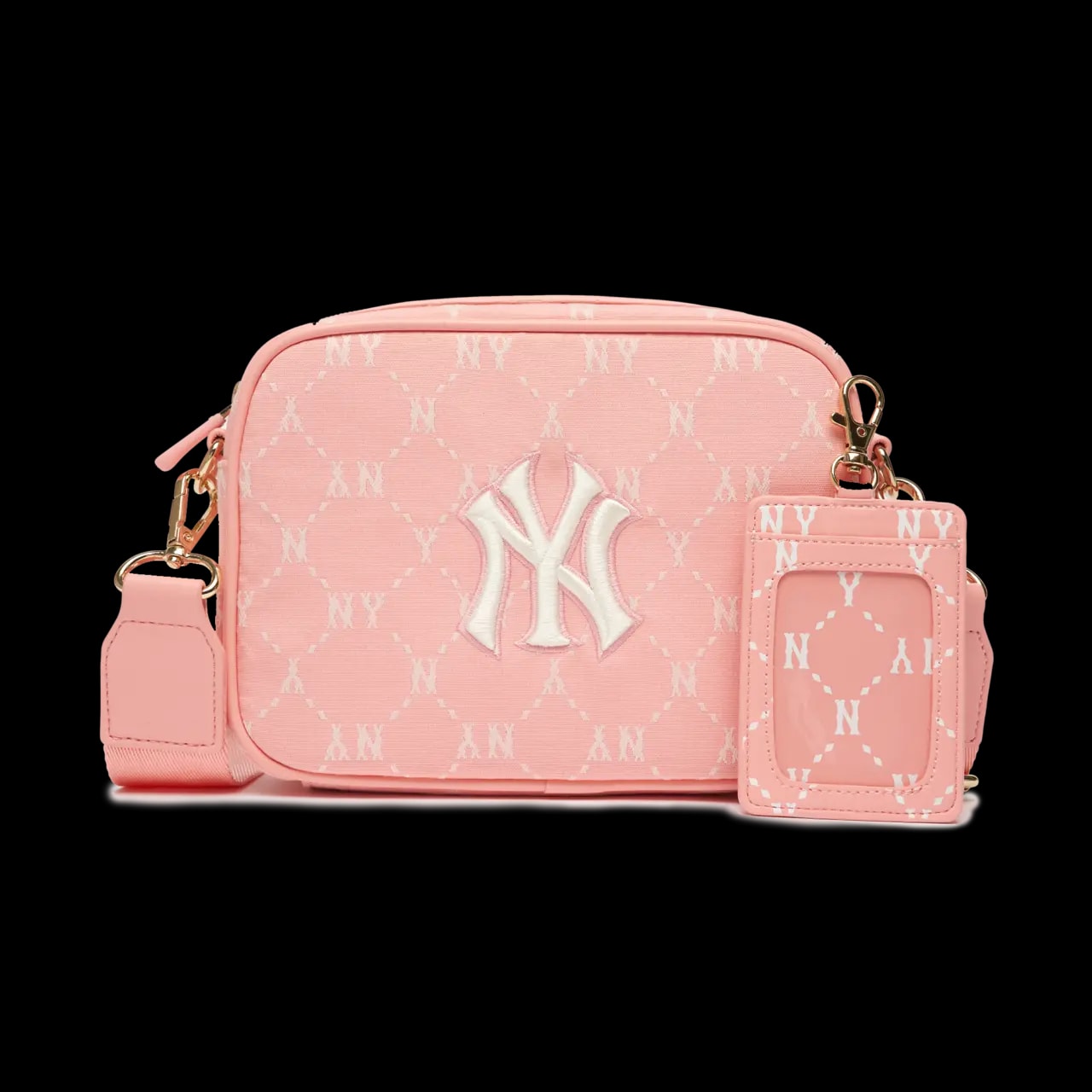 Túi MLB Diamond Monogram Camera Bag NY Yankees 3AHSM011N-50BK — kich-thuoc: 1-size Túi MLB Diamond Monogram Camera Bag NY Yankees 3AHSM011N-50BK — kich-thuoc: 1-size