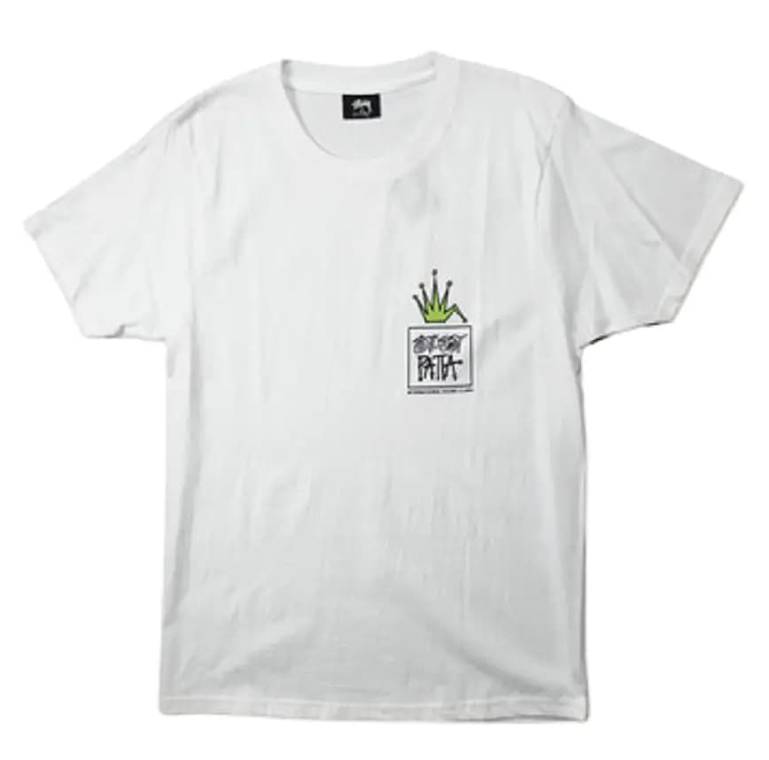 Áo Stussy Champion Sound Tee 'White' Áo Stussy Champion Sound Tee 'White'
