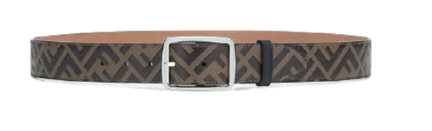 Thắt Lưng Fendi Black Leather Belt 7C0455AFSWF0H3C Thắt Lưng Fendi Black Leather Belt 7C0455AFSWF0H3C