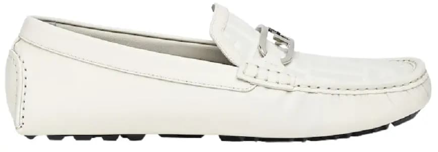 Giày Fendi O'Lock Loafers 'White' 7D1561AK1RF1HGS Giày Fendi O'Lock Loafers 'White' 7D1561AK1RF1HGS