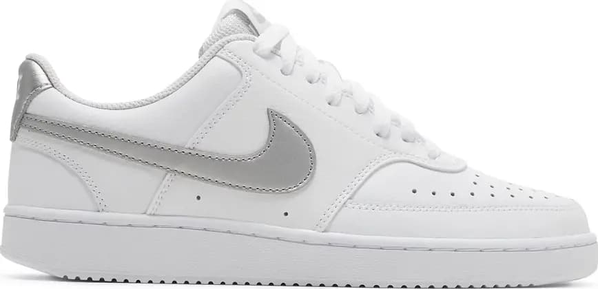 Giày Nike Court Vision Low 'White Metallic Silver' CD5434-111 Giày Nike Court Vision Low 'White Metallic Silver' CD5434-111