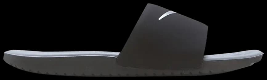 Dép Nike Kawa Slide 'Black Metallic Silver' 819352-009 Dép Nike Kawa Slide 'Black Metallic Silver' 819352-009