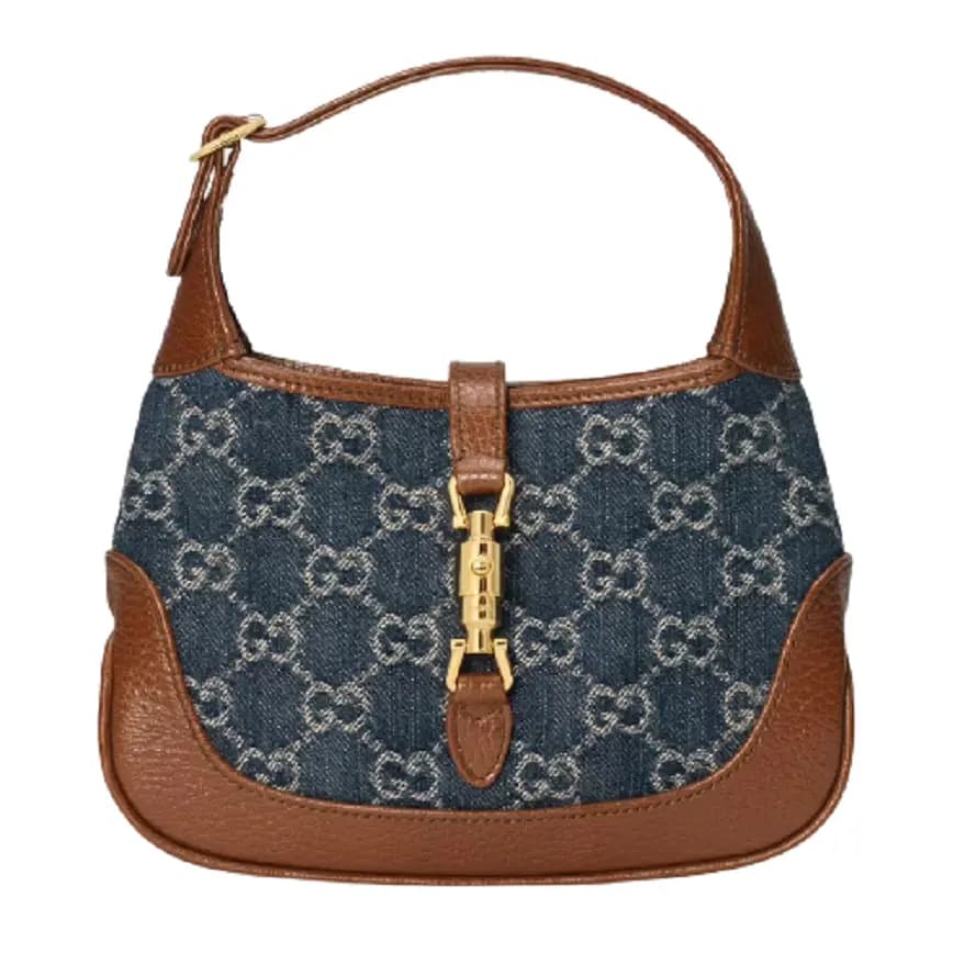 Túi Gucci Jackie 1961 Mini Shoulder 'Blue Ivory' GG 637092-2KQGG-8375 Túi Gucci Jackie 1961 Mini Shoulder 'Blue Ivory' GG 637092-2KQGG-8375