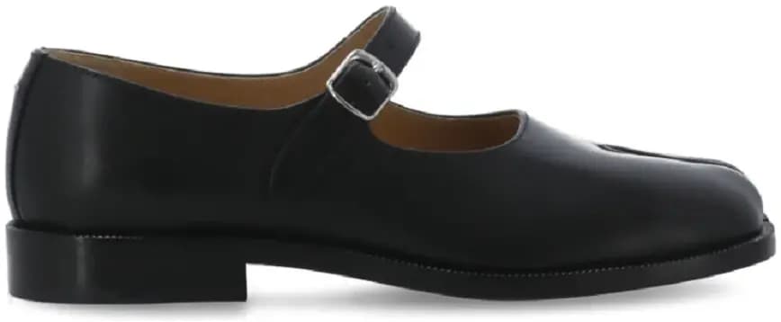 Giày Maison Margiela Box Calf Tabi Court 'Black' S39WL0119P3292T8013 Giày Maison Margiela Box Calf Tabi Court 'Black' S39WL0119P3292T8013