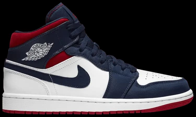 Giày Nike Air Jordan 1 Mid 'USA' 852542-104 Giày Nike Air Jordan 1 Mid 'USA' 852542-104