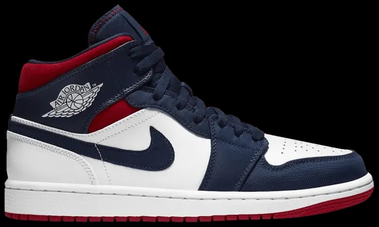 Giày Nike Air Jordan 1 Mid 'USA' 852542-104 — kich-thuoc: 41 Giày Nike Air Jordan 1 Mid 'USA' 852542-104 — kich-thuoc: 41