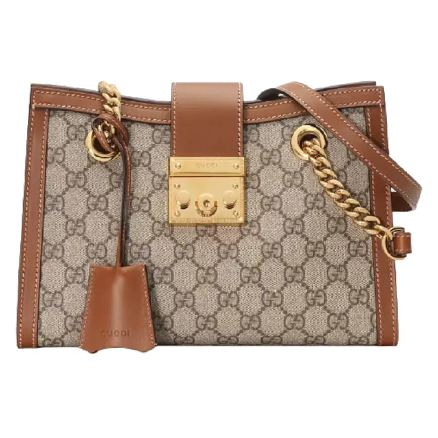 Túi Gucci Padlock Small GG Shoulder GG Supreme 498156-KHNKG-8534 Túi Gucci Padlock Small GG Shoulder GG Supreme 498156-KHNKG-8534
