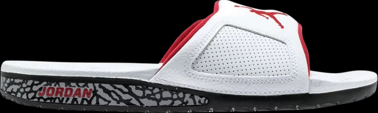Dép Nike Air Jordan Hydro 3 Retro Slide 'White Red' 854556-103 Dép Nike Air Jordan Hydro 3 Retro Slide 'White Red' 854556-103
