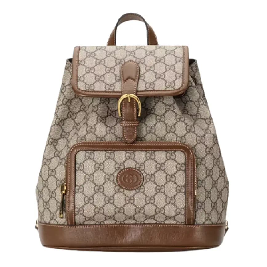Balo Gucci With Interlocking G 'Beige' 674147-92THG-8563 Balo Gucci With Interlocking G 'Beige' 674147-92THG-8563