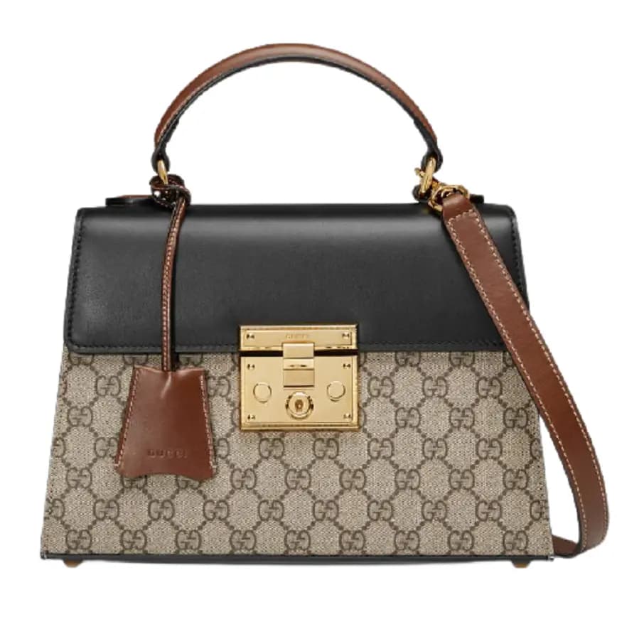 Túi Gucci Padlock GG Supreme Top Handle Bag 453188-KLQJG-9785 Túi Gucci Padlock GG Supreme Top Handle Bag 453188-KLQJG-9785