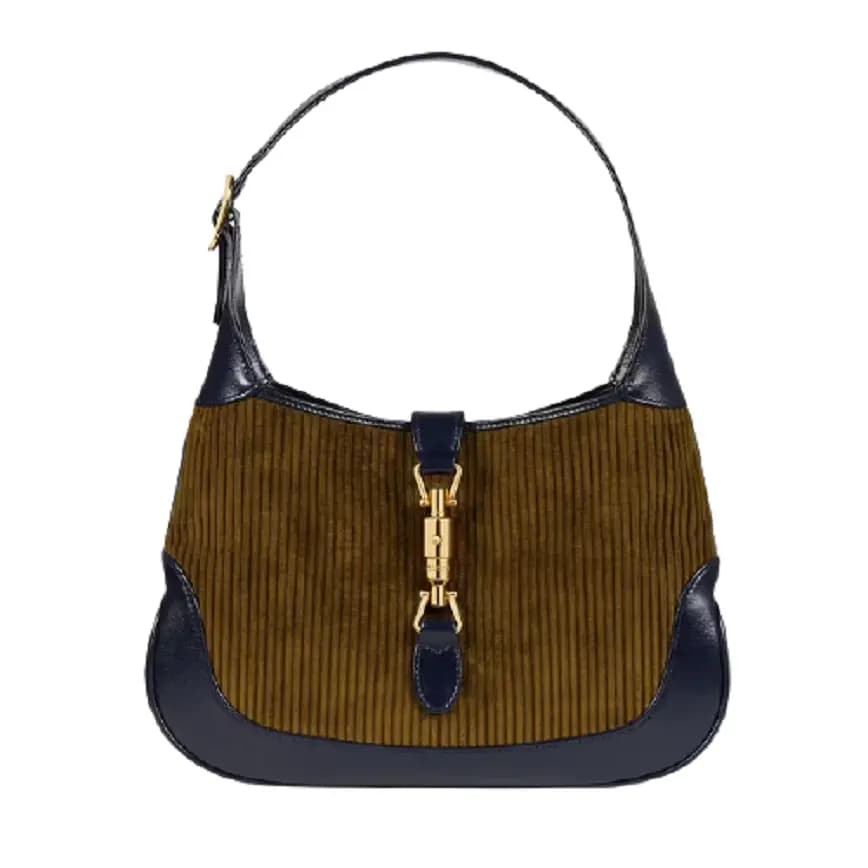 Túi Gucci Jackie 1961 Small Shoulder Brown Corduroy 636706-2S8AG-2860 Túi Gucci Jackie 1961 Small Shoulder Brown Corduroy 636706-2S8AG-2860