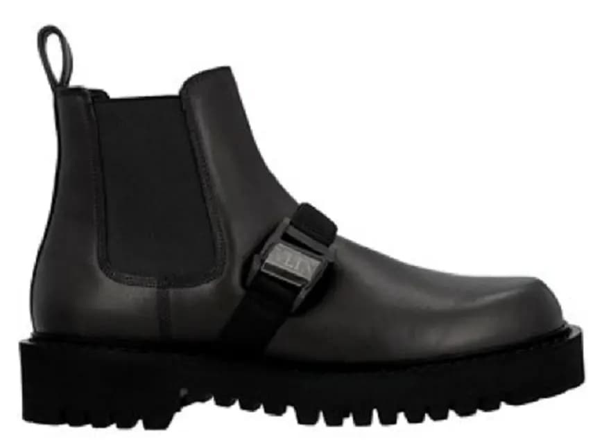 Giày Valentino Calfskin Beatle Boot UY0S0D90JZI0NO Giày Valentino Calfskin Beatle Boot UY0S0D90JZI0NO