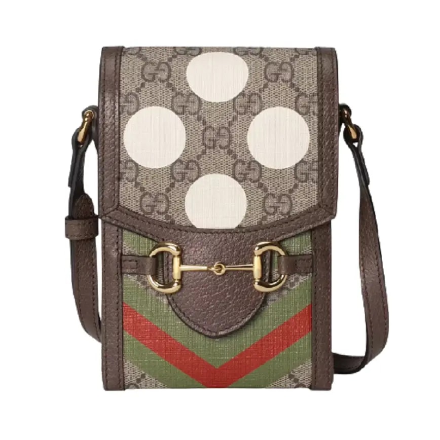 Túi Gucci Horsebit 1955 Mini Beige And Brown Leather 625615-UQHFG-8679 Túi Gucci Horsebit 1955 Mini Beige And Brown Leather 625615-UQHFG-8679